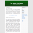 We are profiling a brand new blog – The Heptarchy Herald – which offers just a few posts so far, but it looks as if it will provide some interesting...