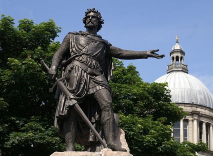 william wallace statue. William Wallace#39;s Invasion of