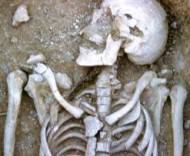 Anglo-Saxon skeleton