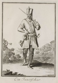 18th century depiction of a Jannisary