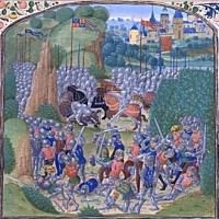 Battle of Otterburn, fought in 1388