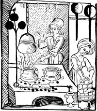 cooking medieval food