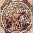 In the spring and summer of 1096, bands of crusaders, at times with the help of the local population, destroyed Jewish life and property before leaving for the East. 