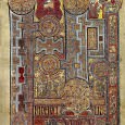 The Book of Kells is one of Ireland’s greatest treasures, although its origins— location and date—cannot be definitively determined. The gospel book earned its name from the monastery in which it was last housed before its move to Dublin (circa 1654) for safekeeping during the Cromwellian period when Catholic establishments were dissolved and property was either looted or destroyed.