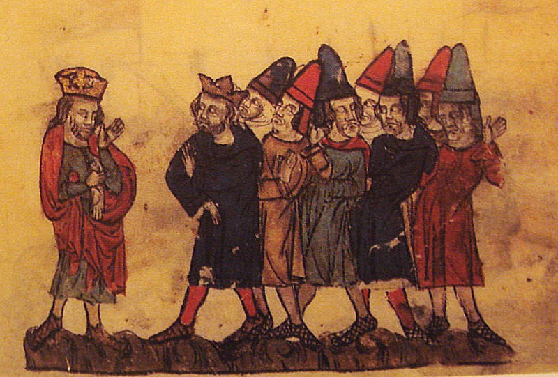 Hetum II Parting With Ghazan and his Mongols in 1303
