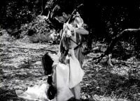 Screenshot from Rashomon 1950 film