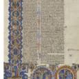The J. Paul Getty Museum has acquired the Abbey Bible, a 13th-century Italian book that is considered to be an important example of Gothic era illuminated manuscripts. The medieval Bible...