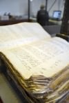 A court book from the church court at York - photo courtesy Borthwick Institute for Archives