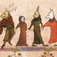 The must-see hit of the holidays is a group of medieval mummers, who are going door-to-door singing old-fashioned ballads and acting out jovial plays in return for mugs of ale and gold pieces.