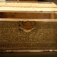 The content carved on the Franks Casket has remained as obscure as its origin. No-one has managed to properly interpret the artwork and the runic inscriptions, though the piece has often passed under the scope over the 150 years since its discovery; with a range of lenses, which at times have passed the flaw to the thing seen. 