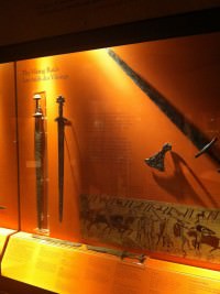 Viking sword collection at the Royal Ontario Museum