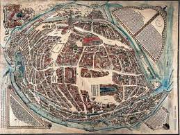 Map of medieval Strasbourg