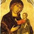 Along with the popular devotion to the Virgin Mary, the theme of the 'Coronation of the Virgin' acquired high popularity through the artistic representation of the Virgin.