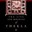 What is this story and why is Egeria reading it at the shrine in Seleukeia?