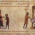 During the seventh and the eighth centuries, the Arabs built their own empire within the eastern and western boundaries of the Byzantine Empire, obliging the two powers to coexist through war and in peace. How did they live together, or near each other?