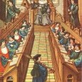 Gesturing in the Early Universities A notable feature of research into the early universities is that it usually pays close attention to the oral and literary traditions that underpinned scholastic education. By focusing exclusively upon these logocentric traditions, however, the significance of the word (whether written or spoken) in late medieval pedagogy has often been over- emphasized. In this essay I wish to correct this perspective by investigating the use of gestures in early university education as a non-verbal means of communication.