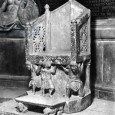 The Mystery of the Marble Man and his Hat: A Reconsideration of the Bari Episcopal Throne Until the twentieth century, the throne was universally held to have been sculpted in or immediately before 1098 for Elias, the abbot of San Nicola and archbishop of Bari and Canosa.