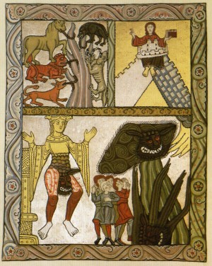 Hildegard_Bingen_Scivias_214v_Five_Ages_Antichrist