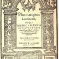 I will mainly deal with three early examples: the Nuovo Receptario from Florence (1499), the Dispensatorium of Nuremberg (1546) and the ﬁrst Pharmacopoeia Londinensis (1618).