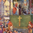 As many as forty-six plays, amounting to more than thirteen thousand lines of verse, may have preceded the performance of the Doomsday play. Together they hit most of the highlights of the Christian canon and apocrypha. 