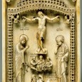 Hades Stabbed by the Cross of Christ A Byzantine ivory carved with the crucifixion of Christ has long been considered one of the treasures of the medieval collection at The Metropolitan Museum of Art.