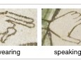 Detecting gestures in medieval images We present a template-based detector for gestures visualized in legal manuscripts of the Middle Ages. Depicted persons possess gestures with specific semantic meaning from the perspective of legal history.