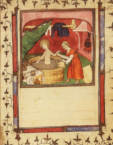 bathing in the Middle Ages