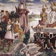 The earliest surviving reference to the Corpus Christi festival in York is dated 1322, when Archbishop William Melton commended it as „the glorious feast of the most precious sacrament of the flesh and blood of our Lord Jesus Christ‟. In 1408 the York Guild of Corpus Christi was established „as a confraternity of chaplains and lay persons, with the encouragement of the city government, probably to form the focus of the civic Corpus Christi Day procession‟.