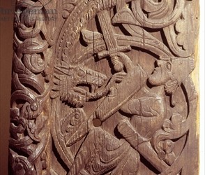 While the modern image of the dragons often depicts a beast that has four legs, leathery wings and breathes fire, the medieval image of the creature could be very different. In the article, 'Dragons in the Eddas and in Early Nordic Art,' Paul Ackey shows that the Vikings and Norse society had their own ideas of what dragons looked like.