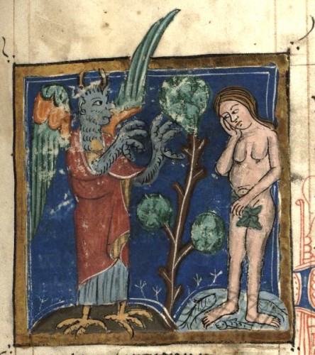 Eve - 14th century depiction