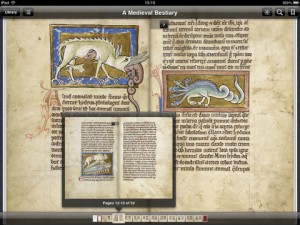 Bestiary on iPad