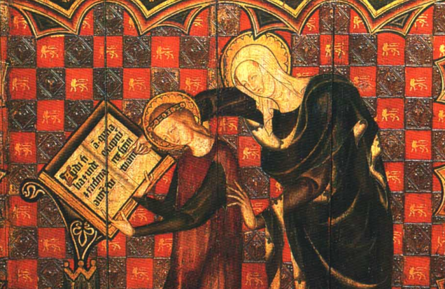 saint anne teaching mary to read