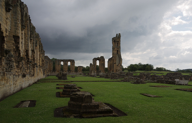 Byland Abbey - photo by Matt Buck
