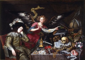 The Knight's Dream, 1655, by Antonio de Pereda