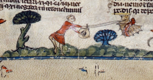 medieval butterfly - from Royal 10 E IV  British Library