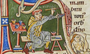 medieval self-portraits