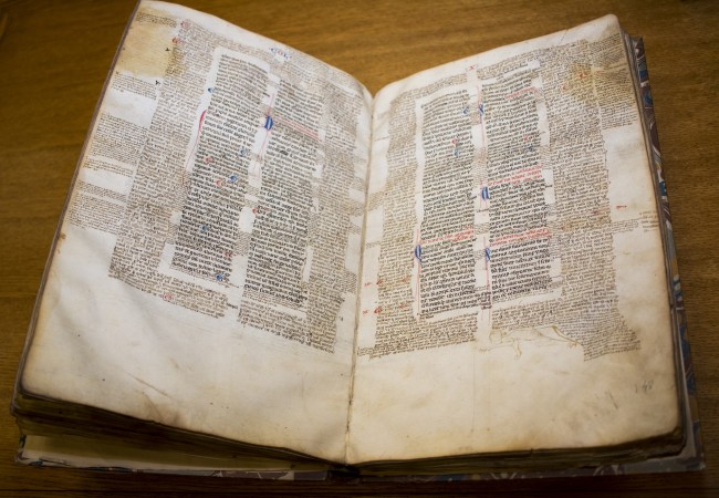 13th century manuscript bought by Simon Fraser University