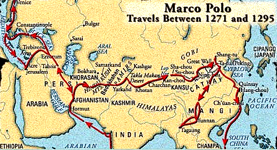 how marco polo travel