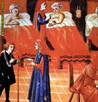 medieval peste medievalists hospitals hda grupo