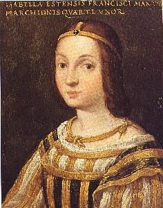 Isabella d'Este - 16th century (Wikipedia)