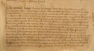 Medieval will - 1477