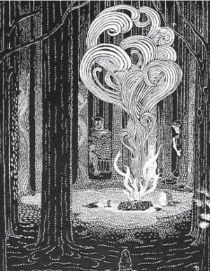 Illustration from The Hobbit