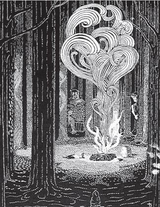 Illustration from The Hobbit
