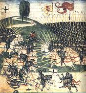 Battle of Grunwald from the Lucerne Chronicle (1513)