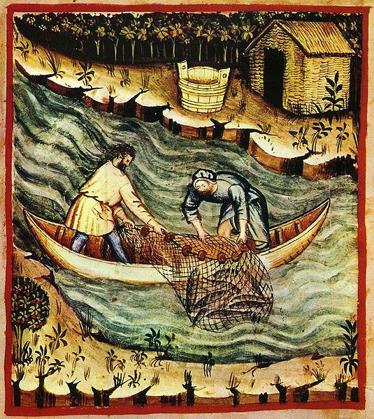 Medieval fishermen