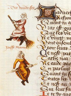 Waldensians depicted as witches