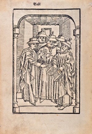 15th century depiction of Jewish men