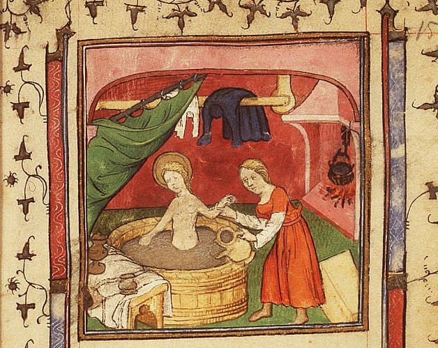 bathing in the Middle Ages