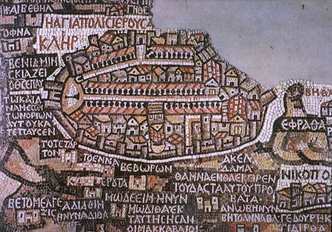 Madaba mosaic map