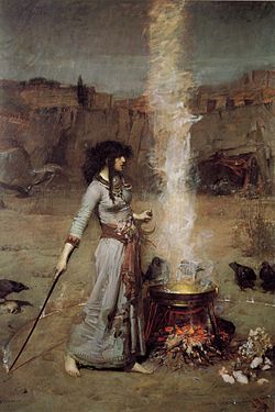 The Magic Circle, John William Waterhouse (1886)